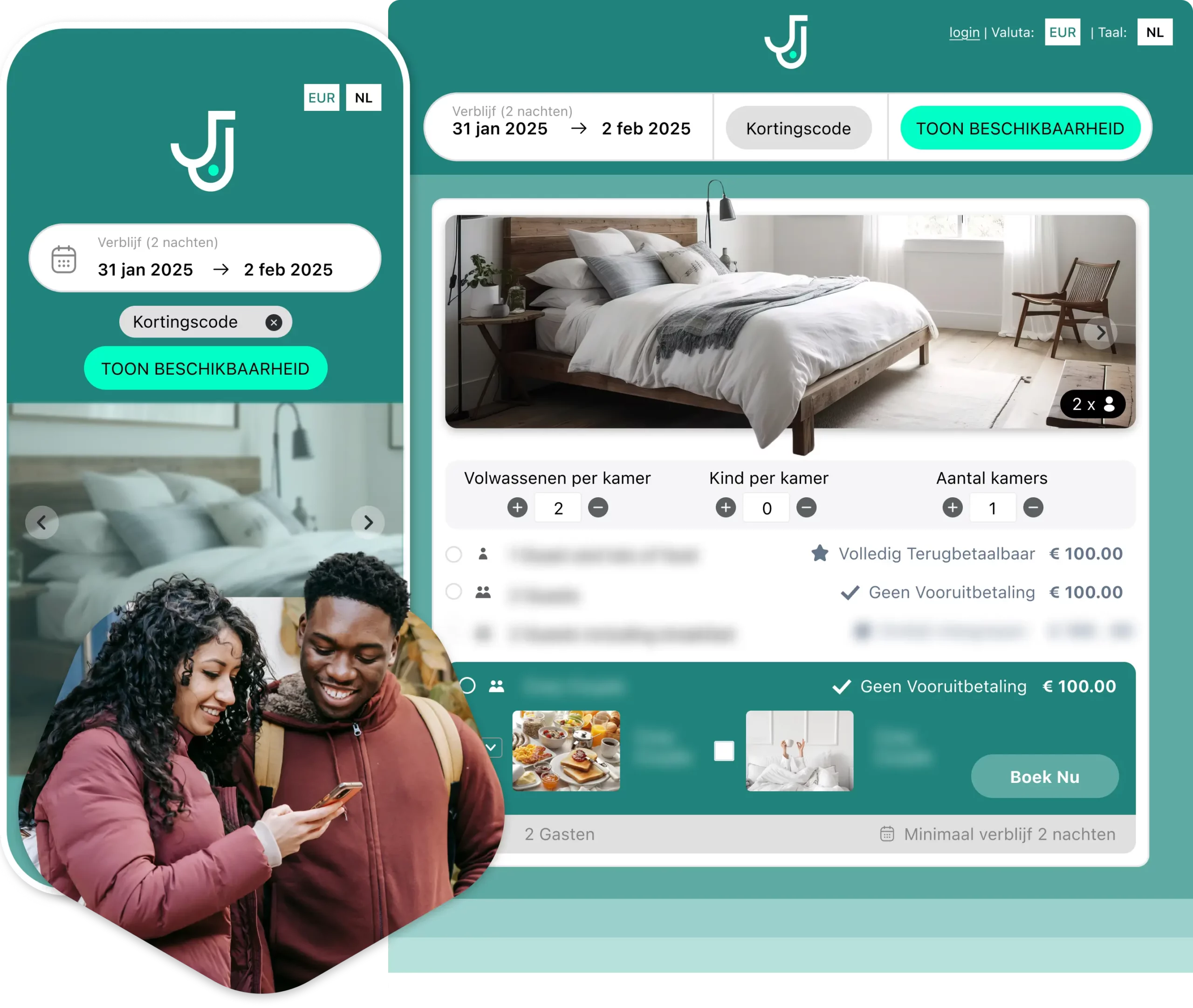 Vijfstappenproces in de boekingsengine uitgelegd